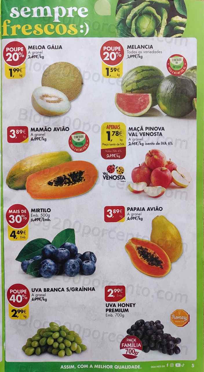 Folheto Pingo Doce Promo&ccedil;&otilde;es de 9 a 15 maio