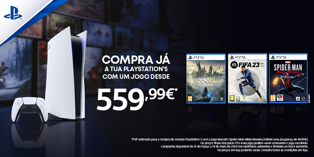Promo&ccedil;&otilde;es PlayStation 5 | Passatempo – Habilita-te a ganhar uma consola PS5!
