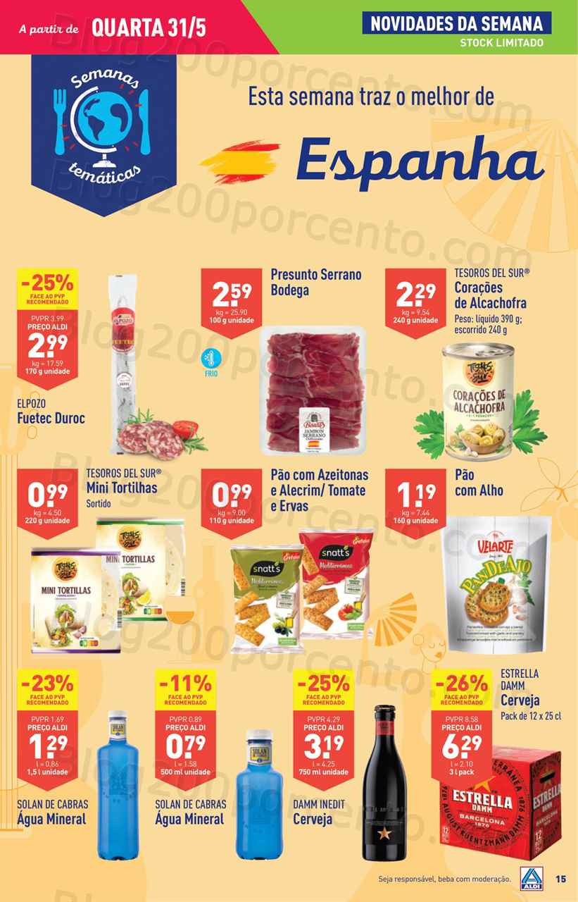 Folheto ALDI Promo&ccedil;&otilde;es de 31 maio a 6 junho