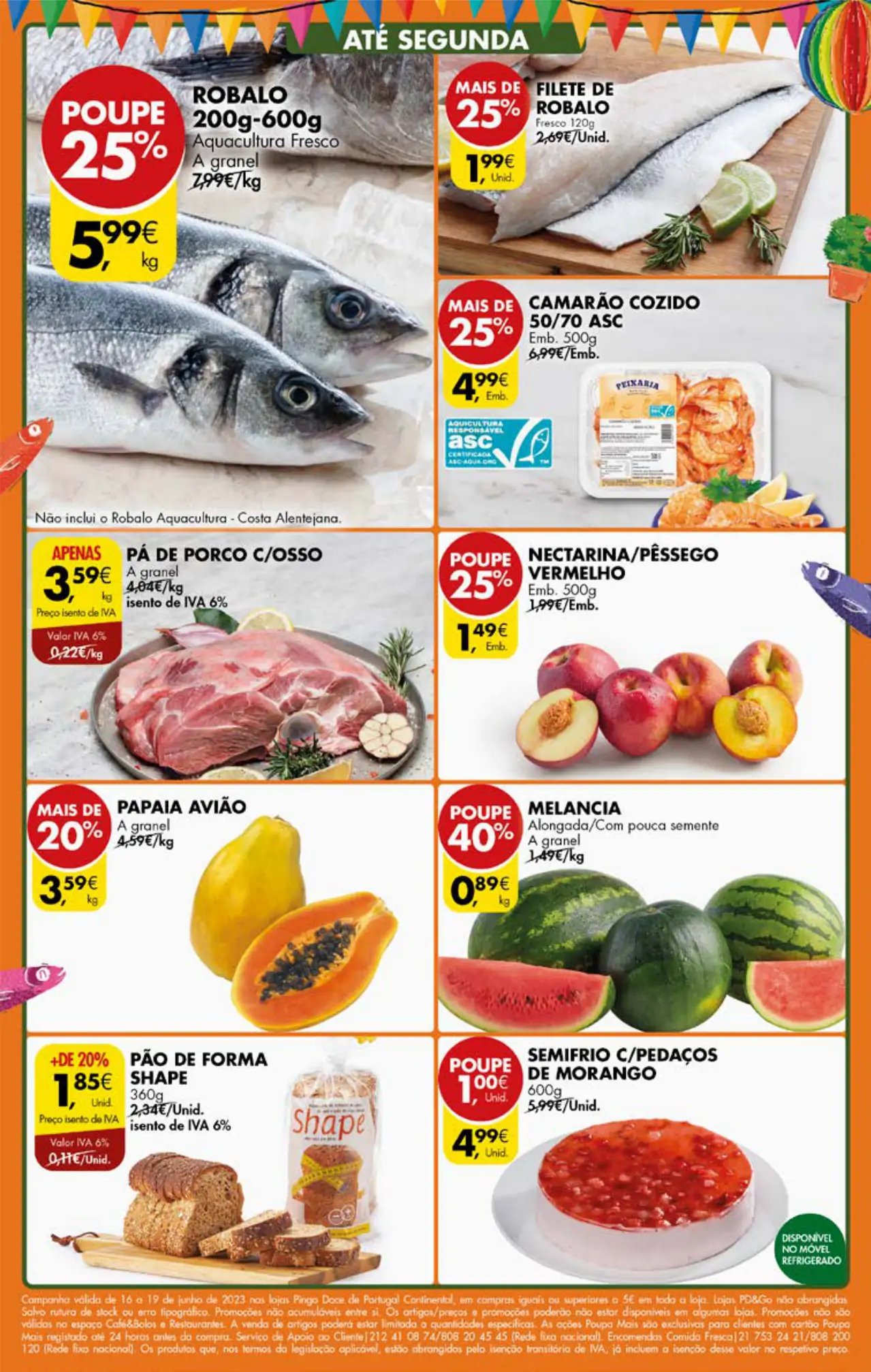 Folheto Pingo Doce fim-de-semana (16 a 19 junho)