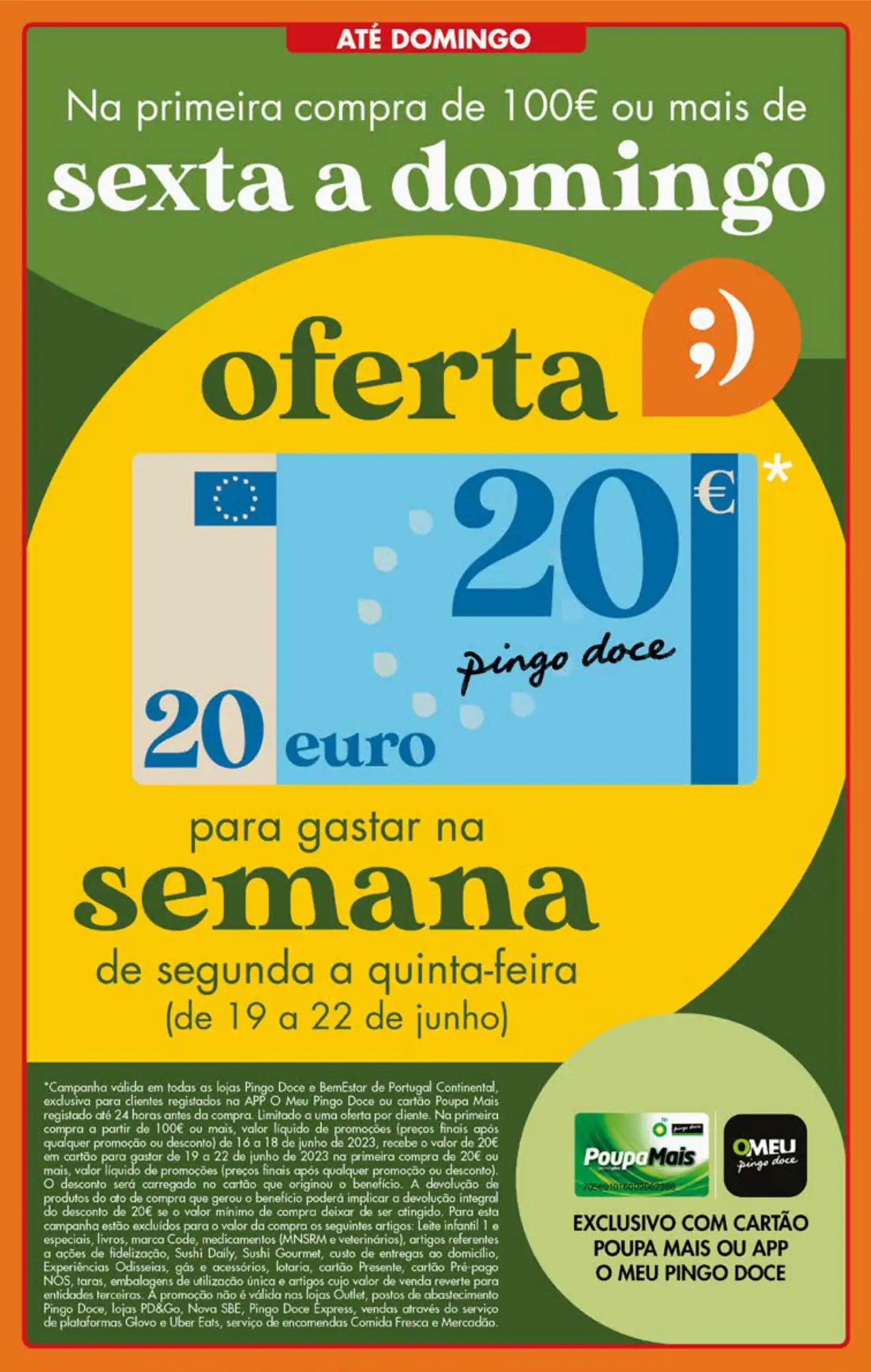 Folheto Pingo Doce fim-de-semana (16 a 19 junho)