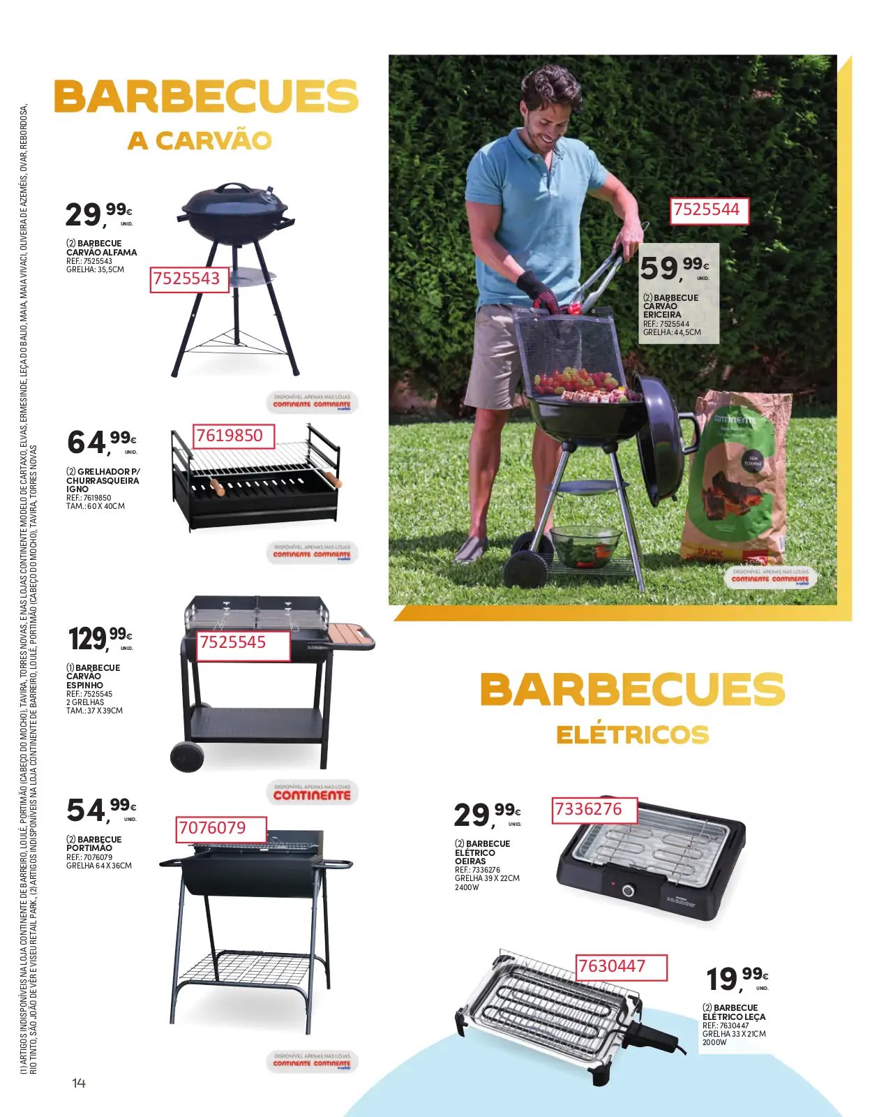 Folheto Continente especial Ver&atilde;o 2023