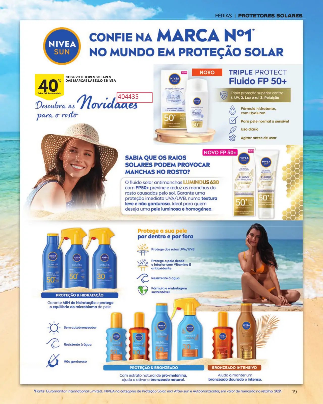 Folheto Continente especial Ver&atilde;o 2023