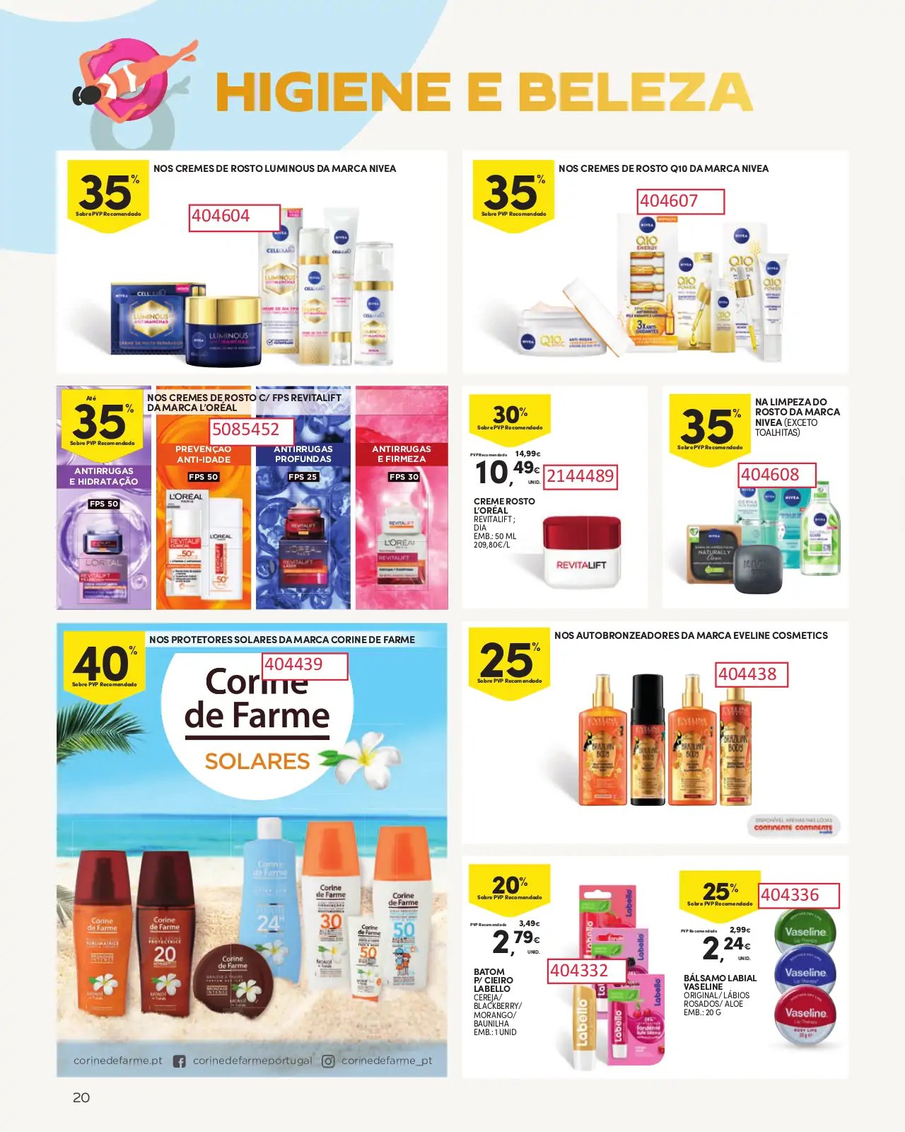 Folheto Continente especial Ver&atilde;o 2023