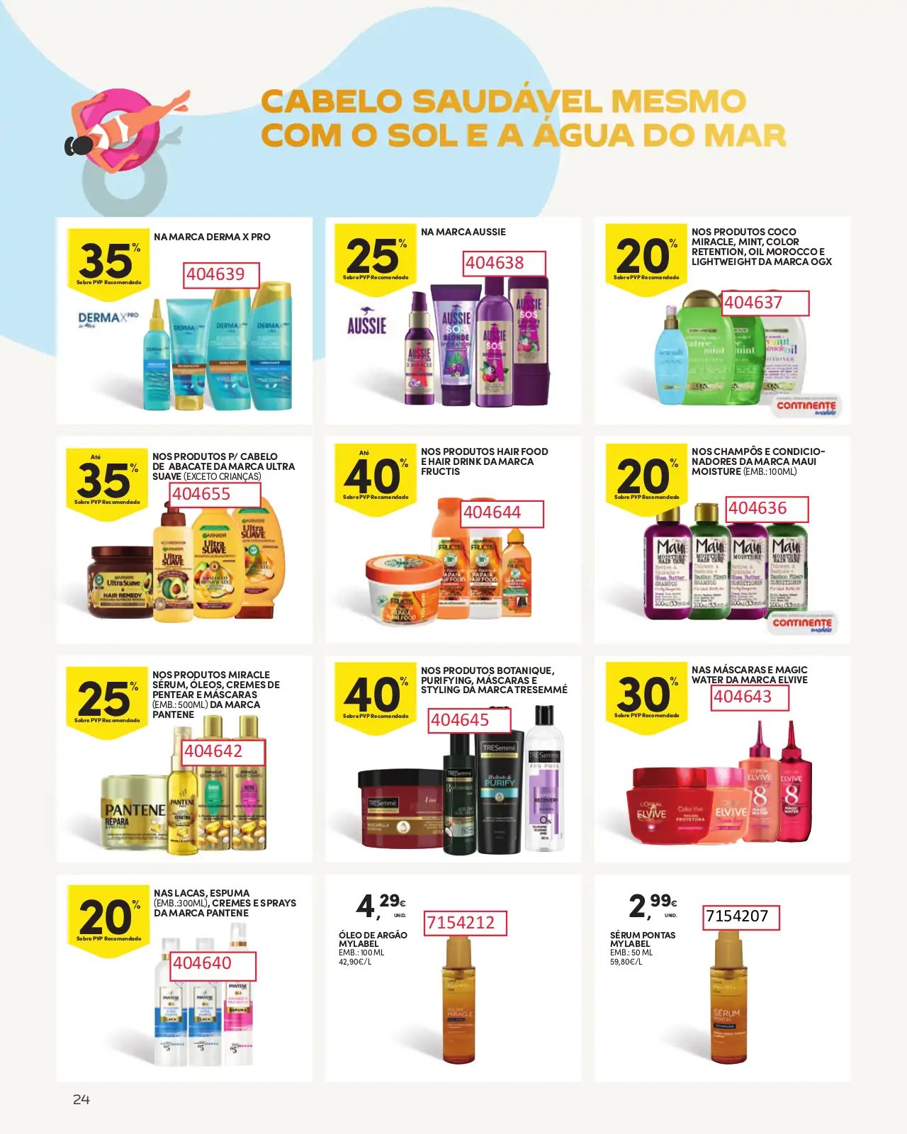 Folheto Continente especial Ver&atilde;o 2023