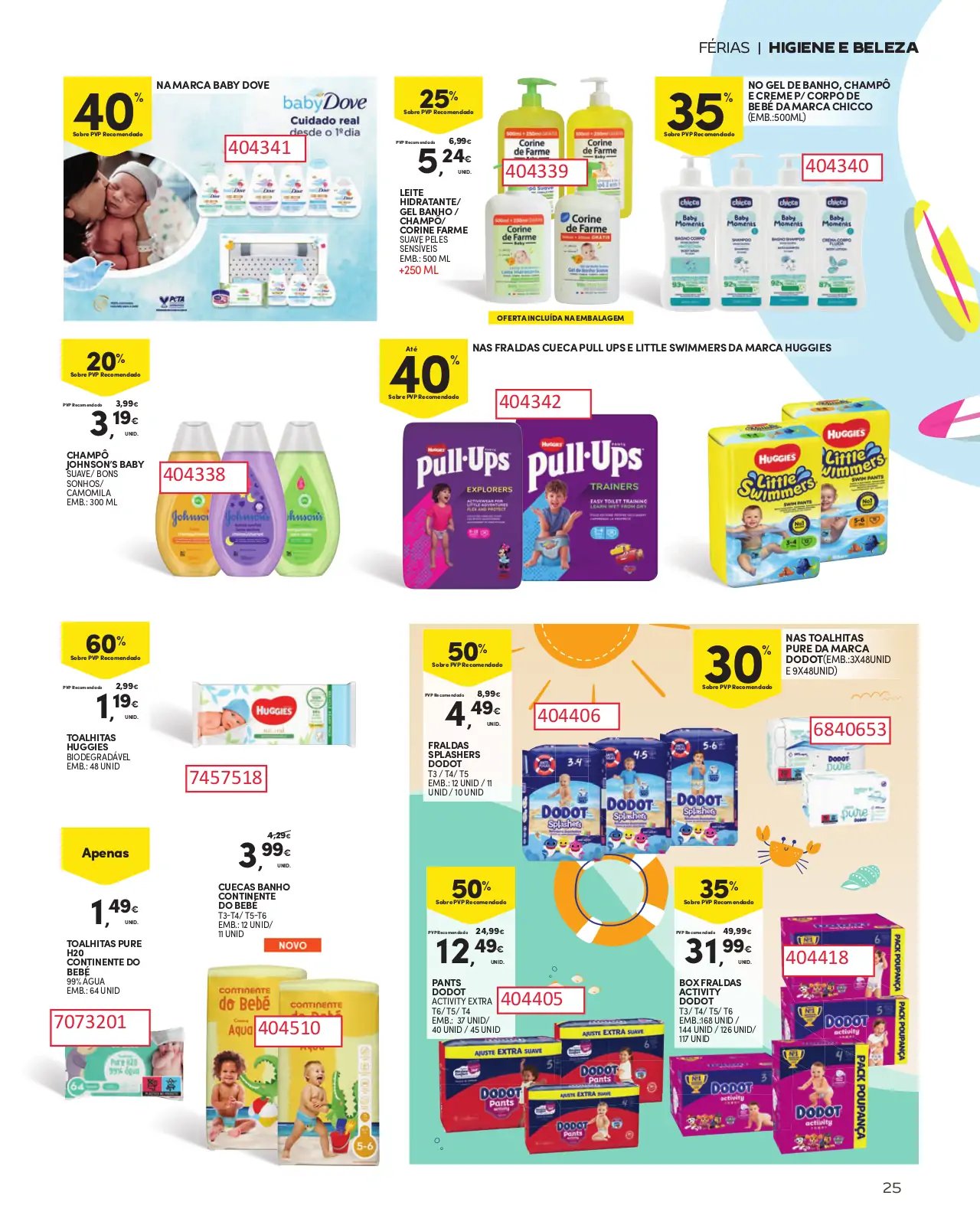 Folheto Continente especial Ver&atilde;o 2023