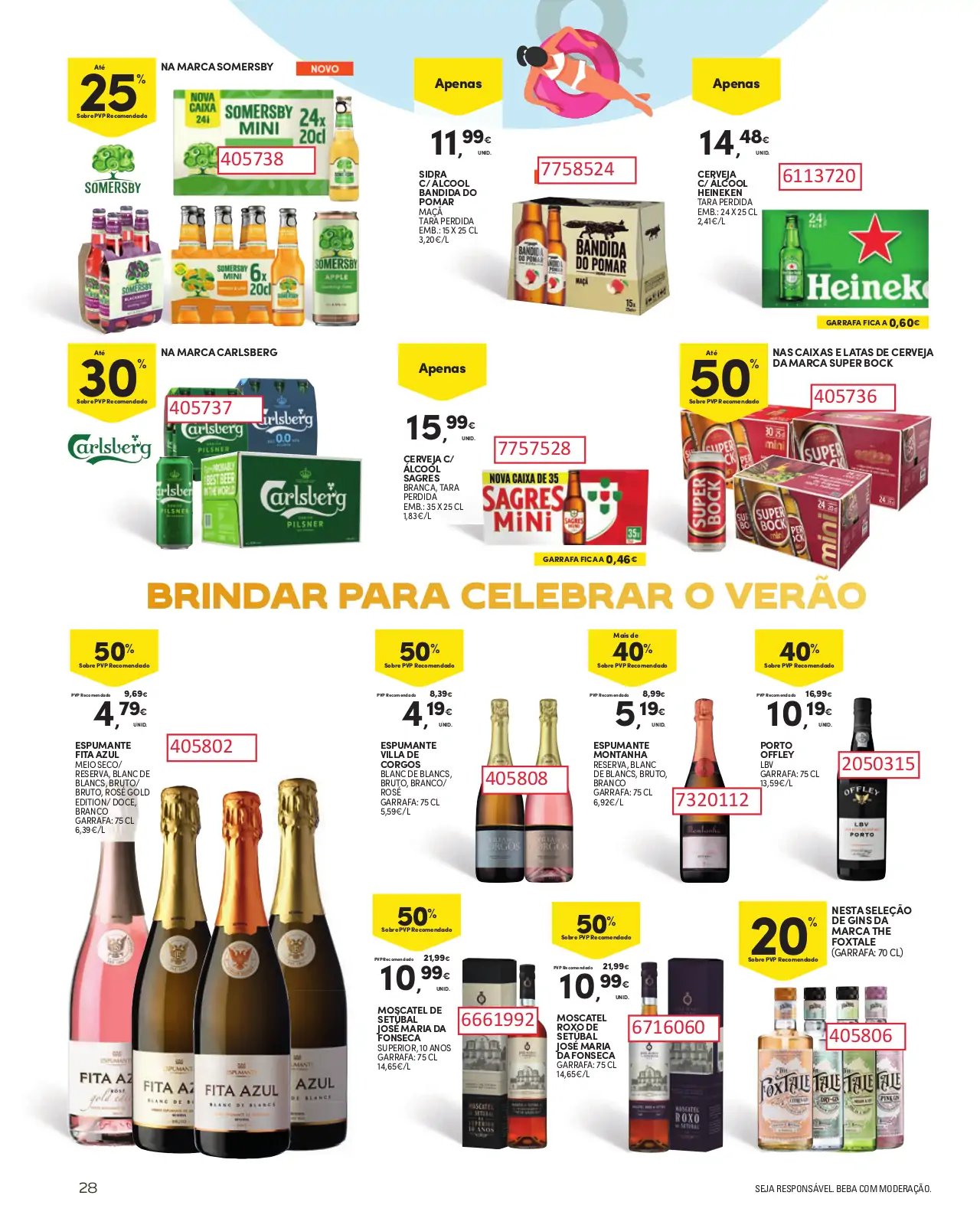 Folheto Continente especial Ver&atilde;o 2023