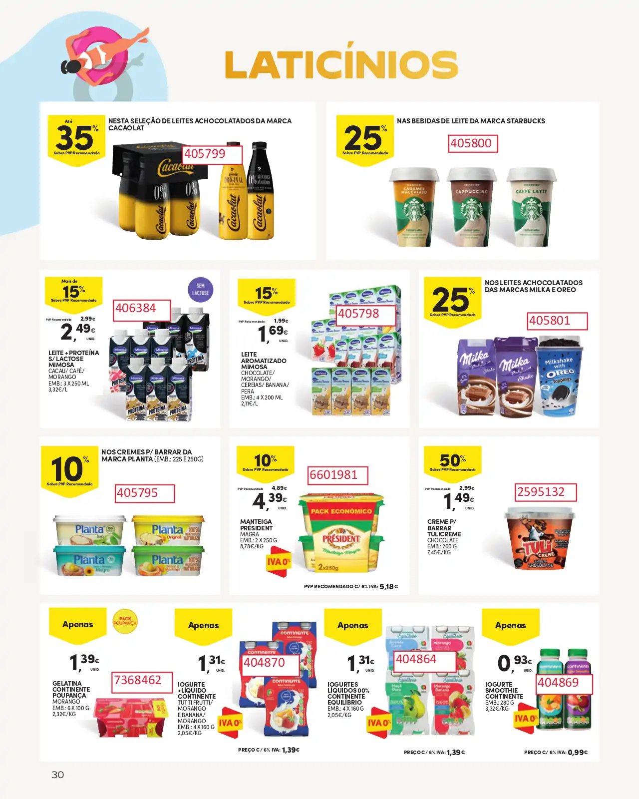 Folheto Continente especial Ver&atilde;o 2023