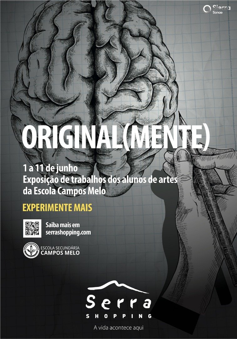 Exposi&ccedil;&atilde;o Original(mente) no Serra Shopping celebra Dia Mundial do Ambiente com obras de alunos da Escola Campos Melo