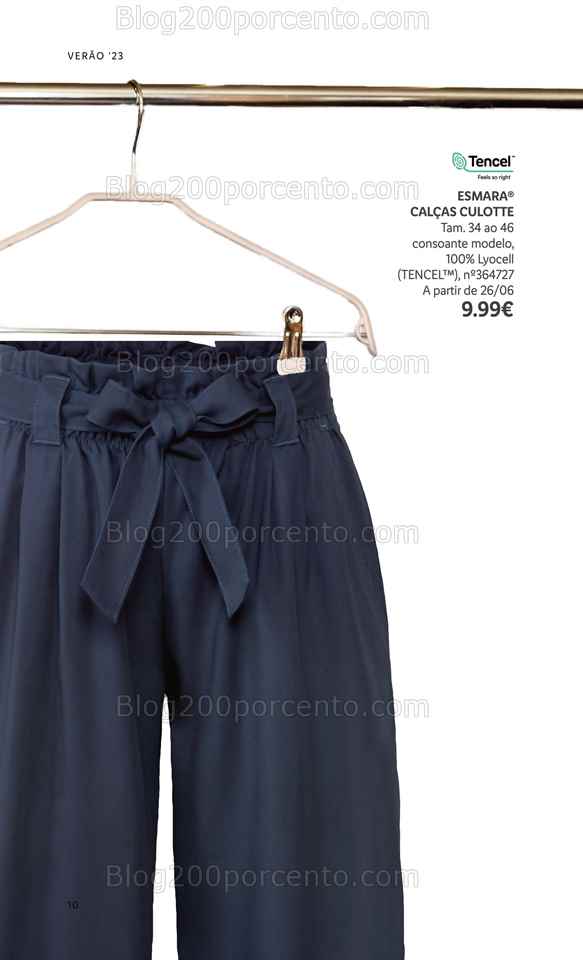 Folheto LIDL Moda Ver&atilde;o Promo&ccedil;&otilde;es a partir de 26 junho