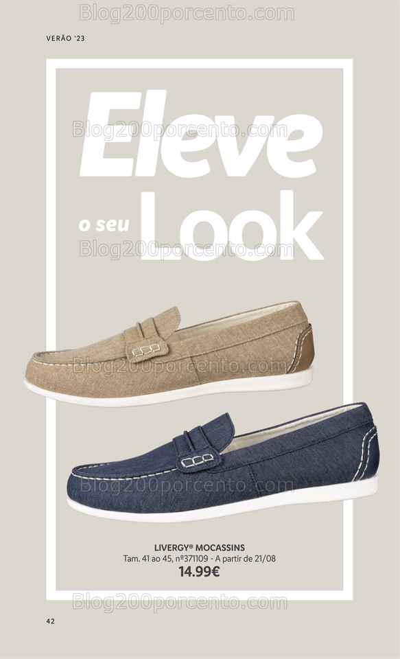 Folheto LIDL Moda Ver&atilde;o Promo&ccedil;&otilde;es a partir de 26 junho