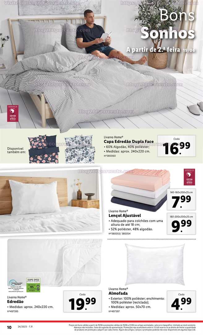 Folheto LIDL Bazar Promo&ccedil;&otilde;es a partir de 19 junho