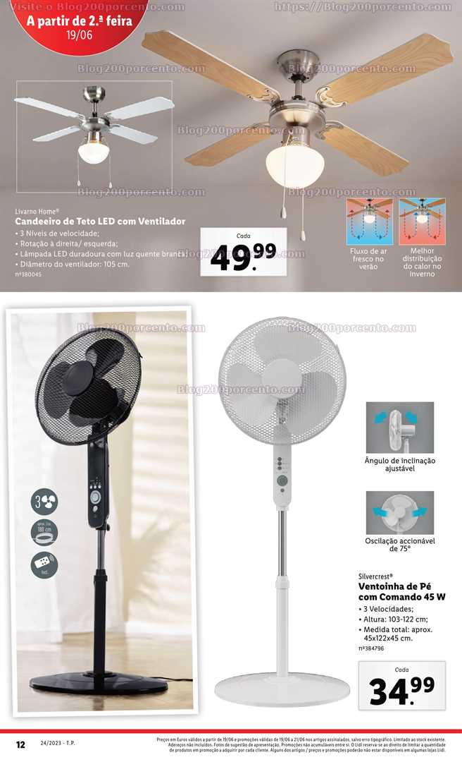 Folheto LIDL Bazar Promo&ccedil;&otilde;es a partir de 19 junho