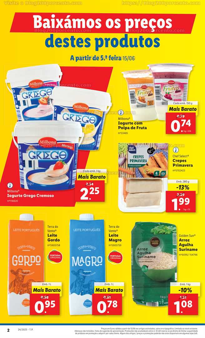 Folheto LIDL Promo&ccedil;&otilde;es de 15 a 21 junho