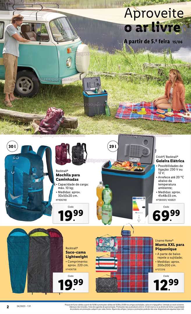 Folheto LIDL Bazar Promo&ccedil;&otilde;es a partir de 15 junho