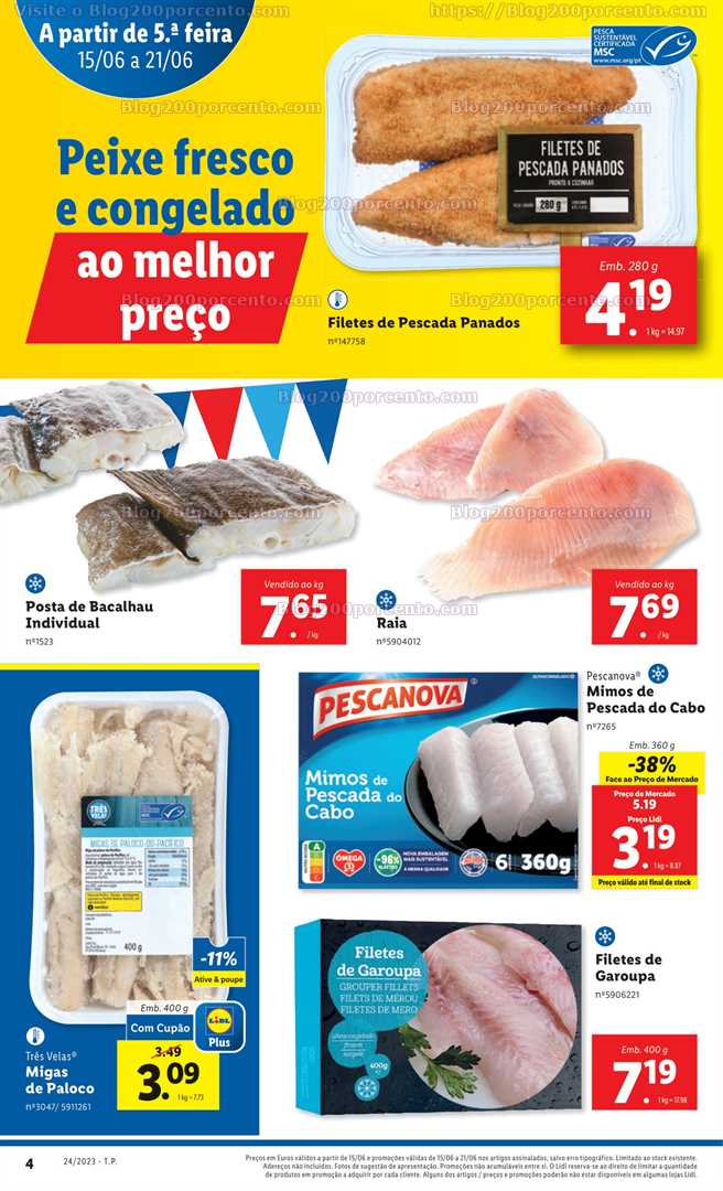 Folheto LIDL Promo&ccedil;&otilde;es de 15 a 21 junho