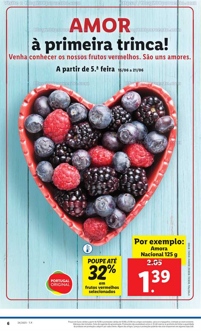 Folheto LIDL Promo&ccedil;&otilde;es de 15 a 21 junho
