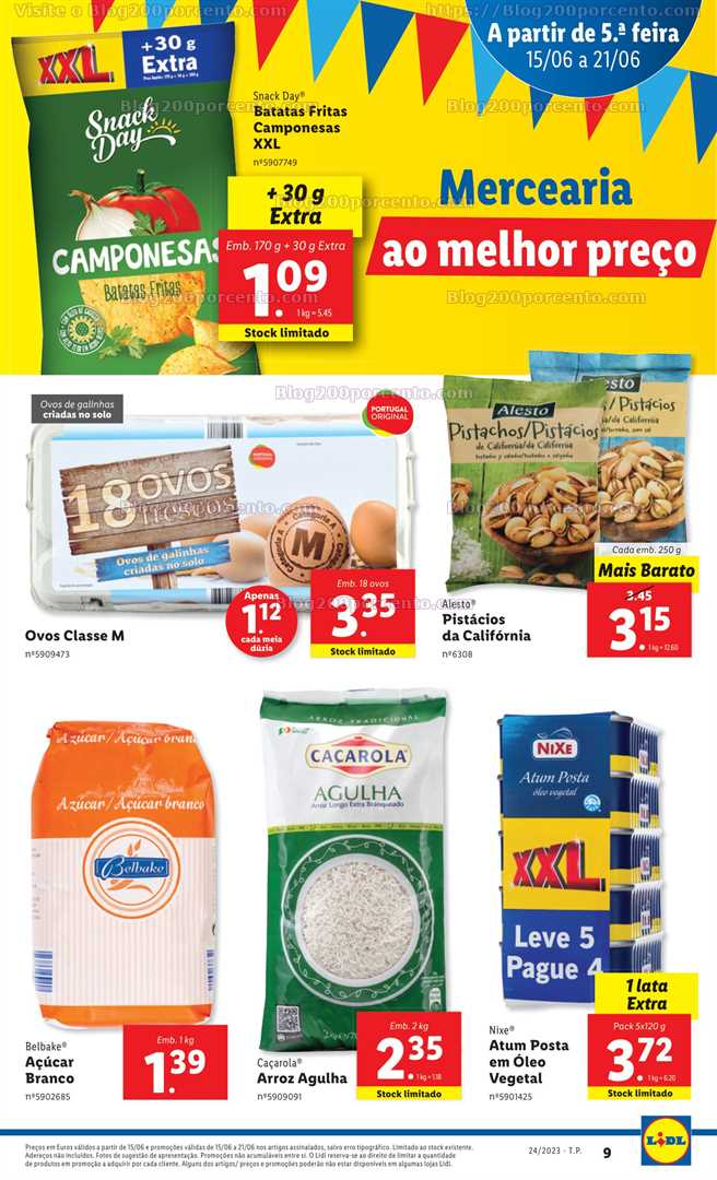 Folheto LIDL Promo&ccedil;&otilde;es de 15 a 21 junho