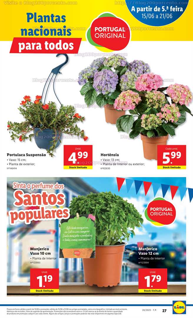 Folheto LIDL Promo&ccedil;&otilde;es de 15 a 21 junho
