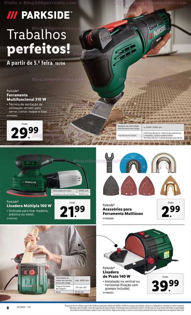 Folheto LIDL Bazar Promo&ccedil;&otilde;es a partir de 15 junho