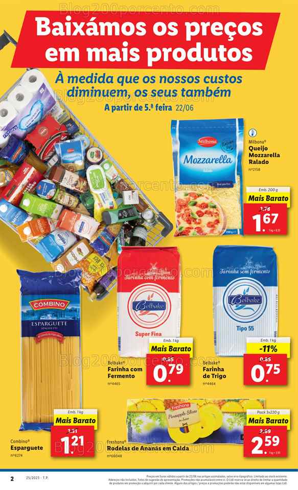 Folheto LIDL Promo&ccedil;&oacute;es de 22 a 28 junho