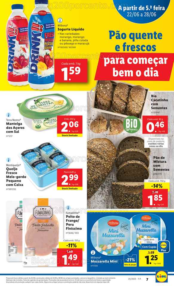 Folheto LIDL Promo&ccedil;&oacute;es de 22 a 28 junho