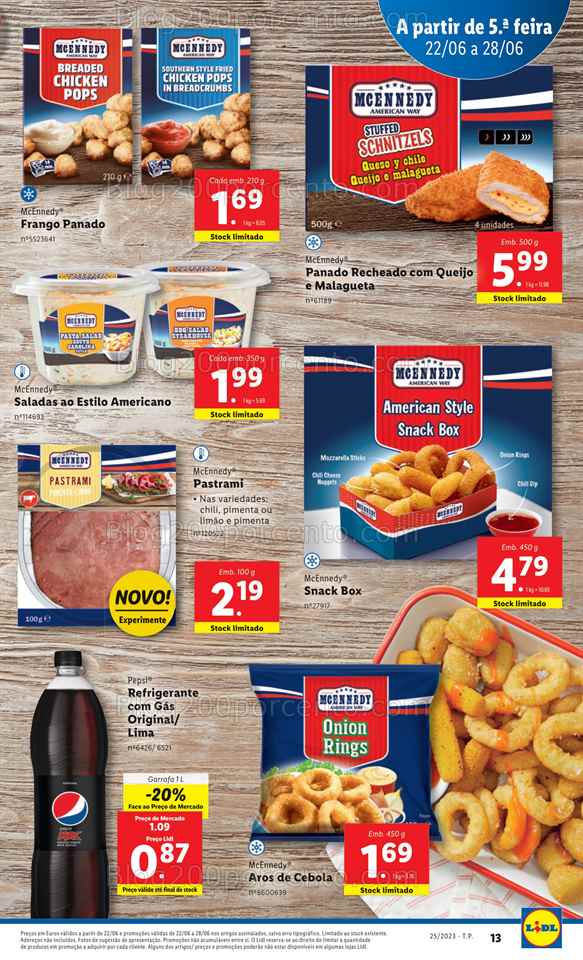 Folheto LIDL Promo&ccedil;&oacute;es de 22 a 28 junho