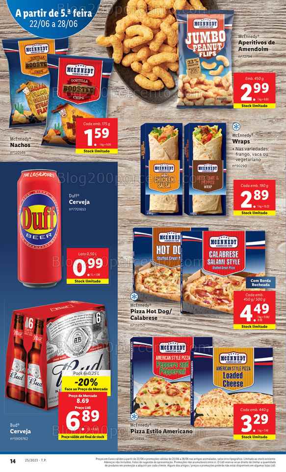 Folheto LIDL Promo&ccedil;&oacute;es de 22 a 28 junho