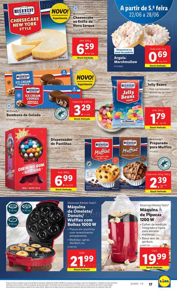 Folheto LIDL Promo&ccedil;&oacute;es de 22 a 28 junho