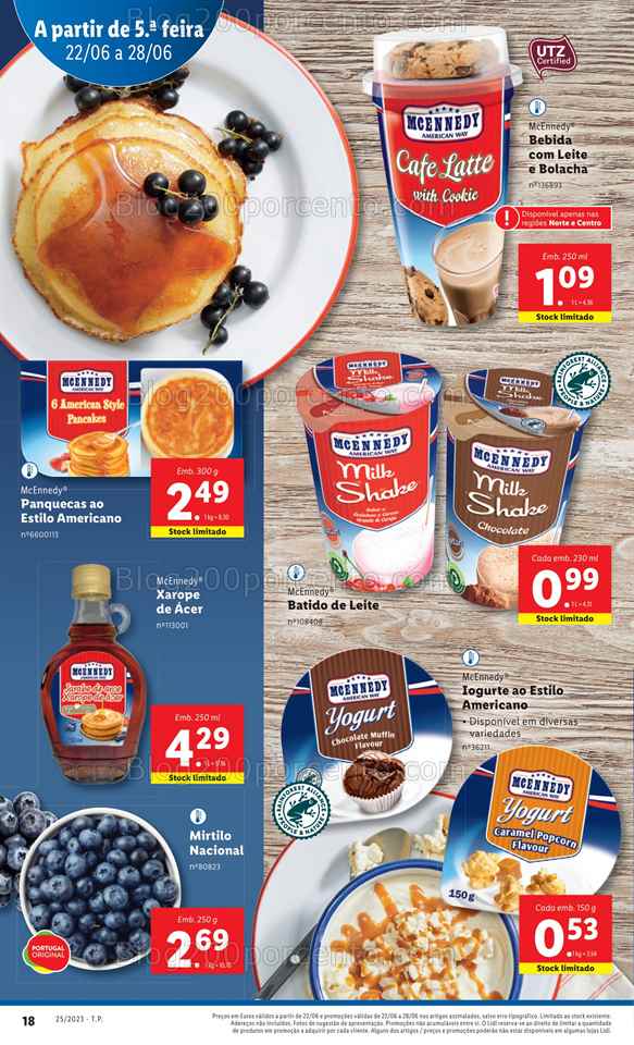 Folheto LIDL Promo&ccedil;&oacute;es de 22 a 28 junho