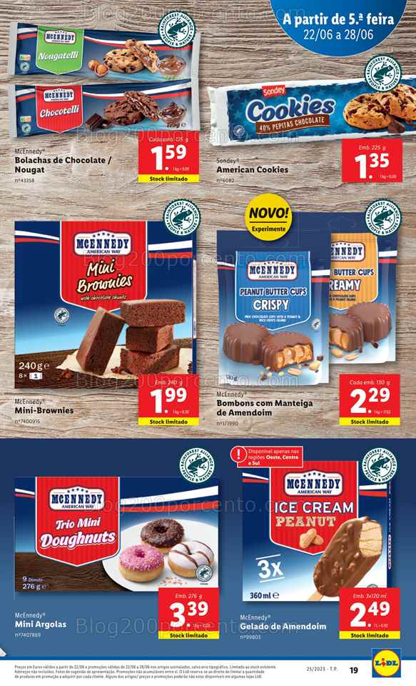 Folheto LIDL Promo&ccedil;&oacute;es de 22 a 28 junho