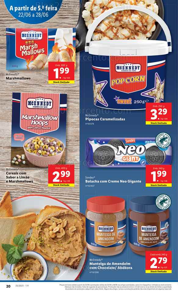 Folheto LIDL Promo&ccedil;&oacute;es de 22 a 28 junho