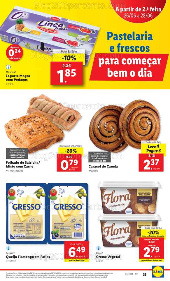 Folheto LIDL Promo&ccedil;&oacute;es de 22 a 28 junho