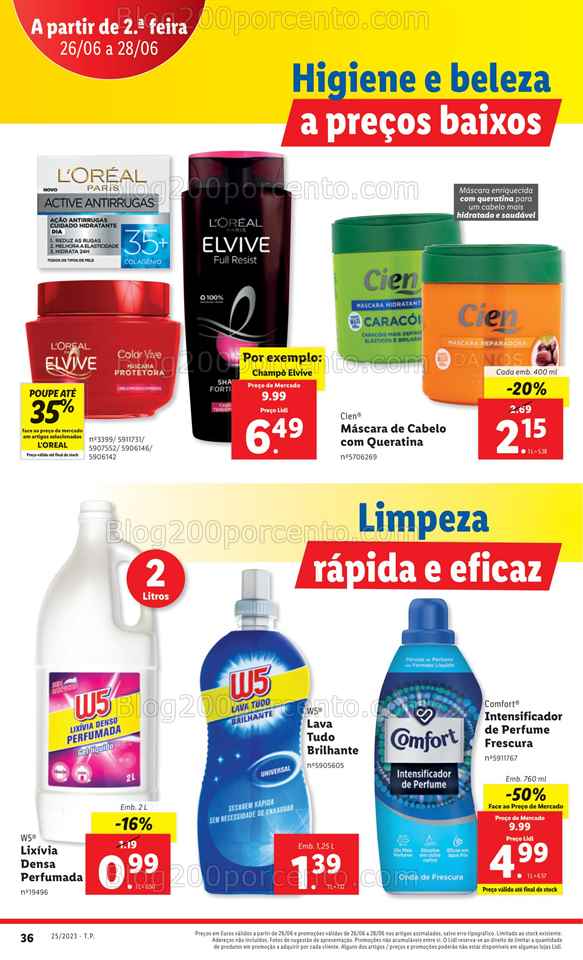 Folheto LIDL Promo&ccedil;&oacute;es de 22 a 28 junho