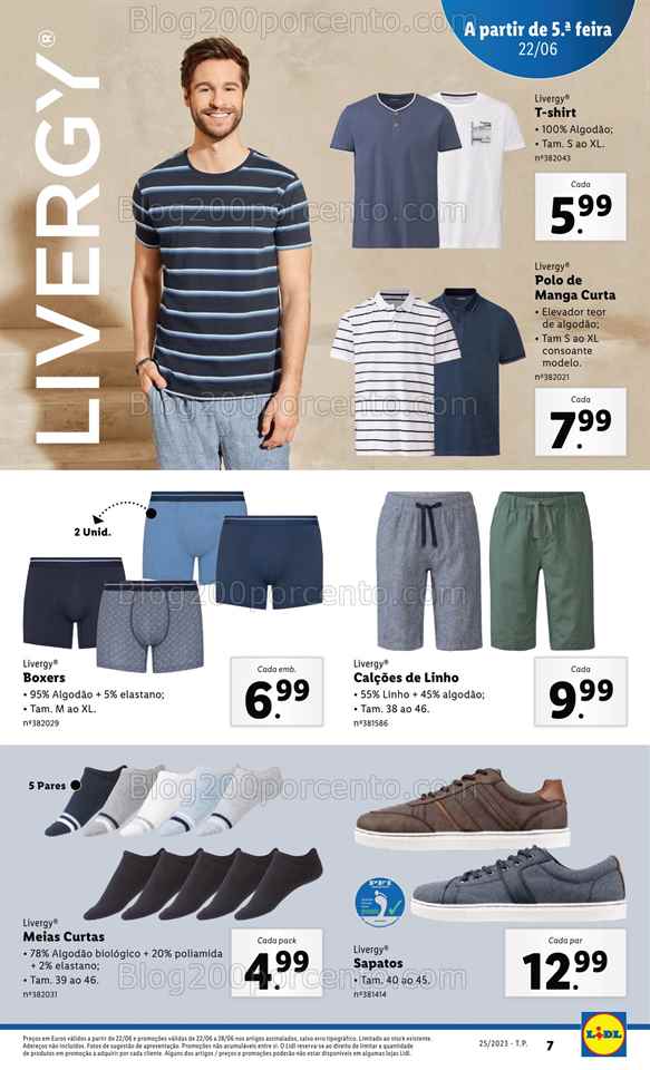 Folheto LIDL Bazar Promo&ccedil;&otilde;es a partir de 22 junho