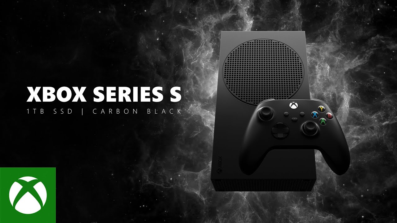 Xbox Series S Carbon Black 1TB SSD - World Premier Announce Trailer