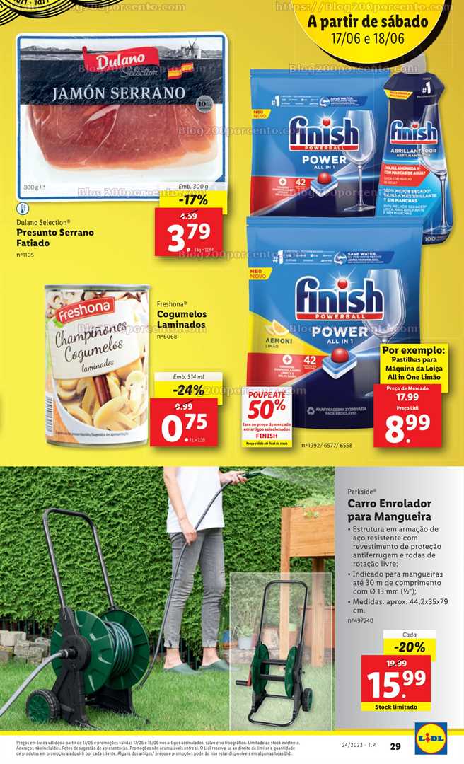 Folheto LIDL Promo&ccedil;&otilde;es de 15 a 21 junho