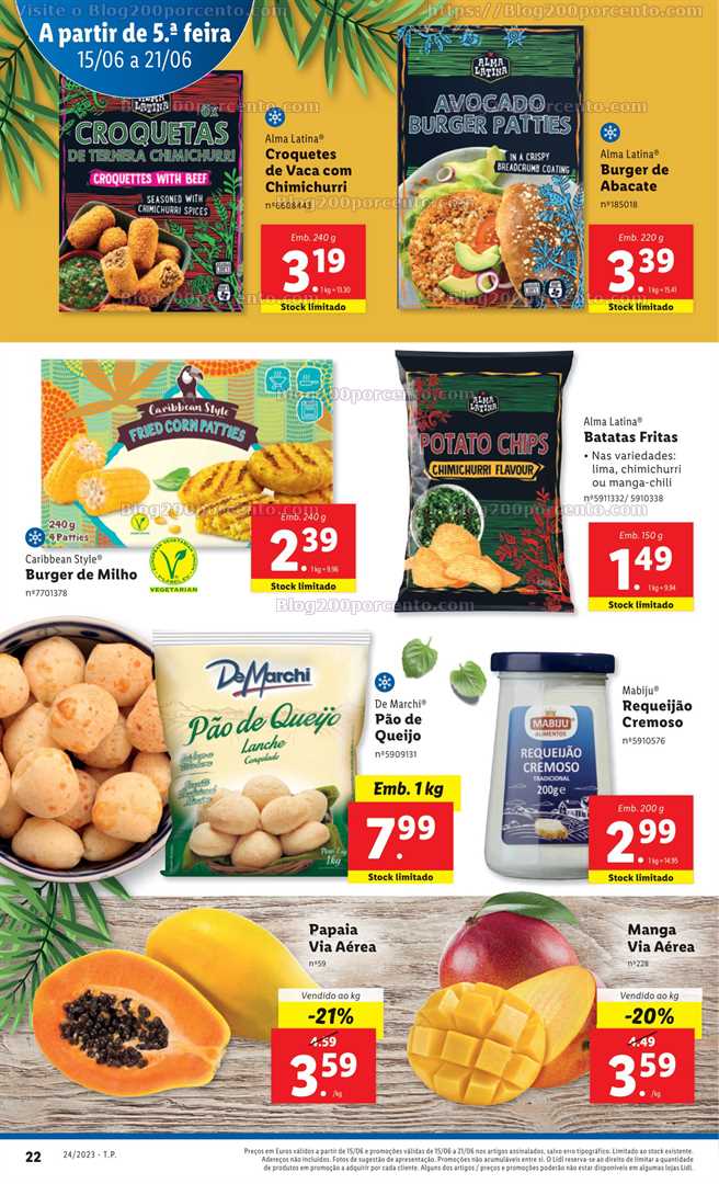 Folheto LIDL Promo&ccedil;&otilde;es de 15 a 21 junho