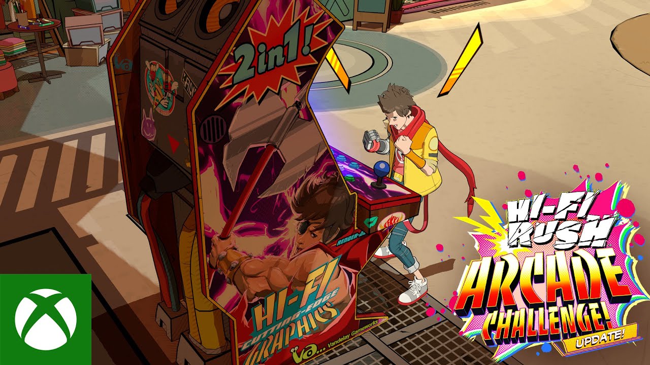 Hi-Fi RUSH – Arcade Challenge! Update! Trailer