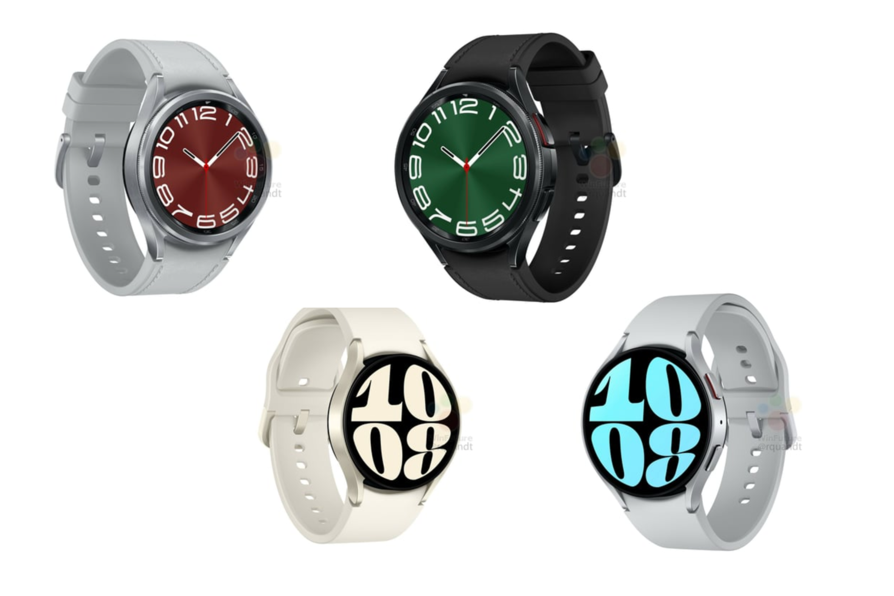 Galaxy Watch 6 e Watch 6 Classic: primeiras imagens revelam novidades dos smartwatches Samsung