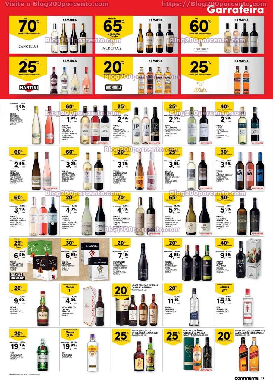 Folheto CONTINENTE Modelo – Hiper Promo&ccedil;&otilde;es de 6 a 12 junho