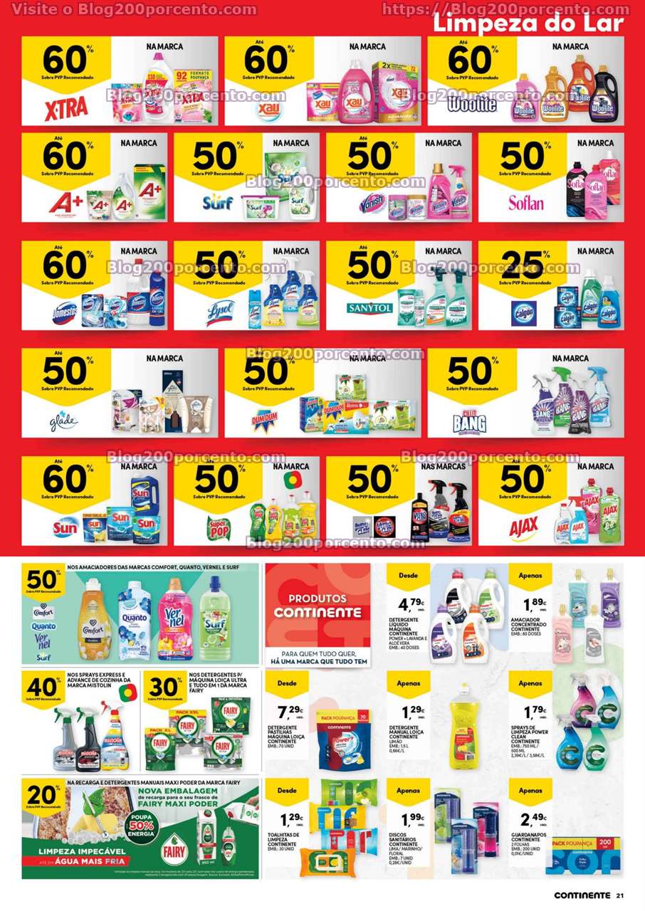 Folheto CONTINENTE Modelo – Hiper Promo&ccedil;&otilde;es de 6 a 12 junho