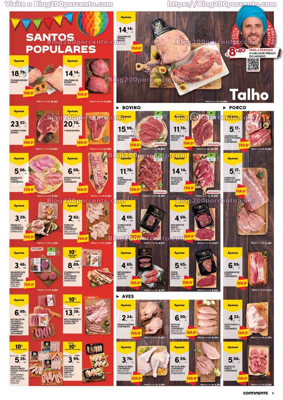 Folheto CONTINENTE Modelo – Hiper Promo&ccedil;&otilde;es de 6 a 12 junho