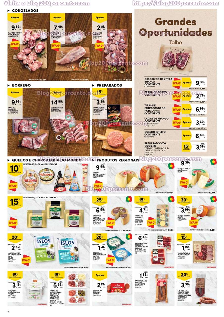 Folheto CONTINENTE Modelo – Hiper Promo&ccedil;&otilde;es de 6 a 12 junho