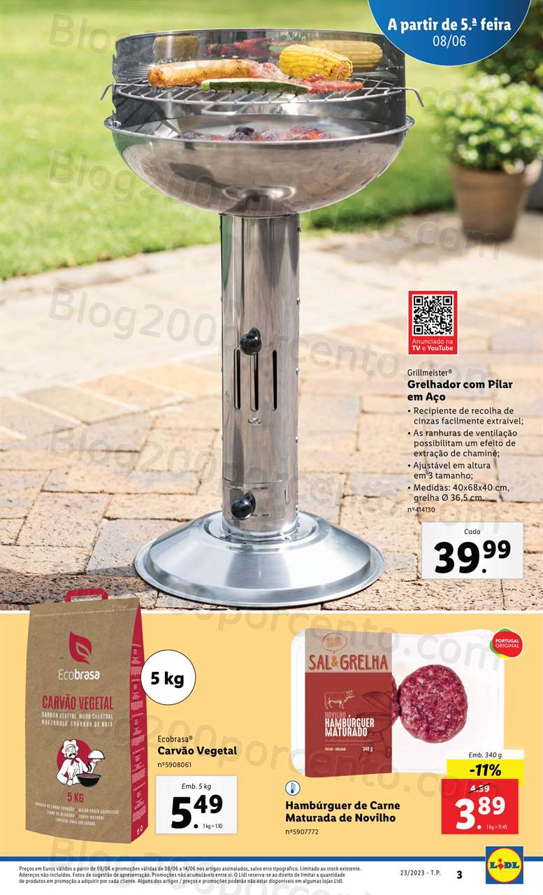 Folheto LIDL Bazar Promo&ccedil;&otilde;es de 8 a 14 junho