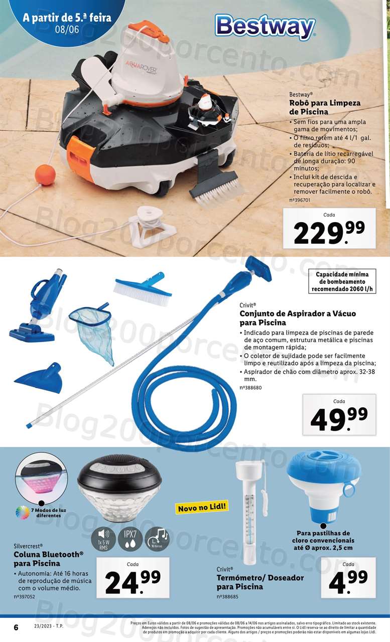 Folheto LIDL Bazar Promo&ccedil;&otilde;es de 8 a 14 junho