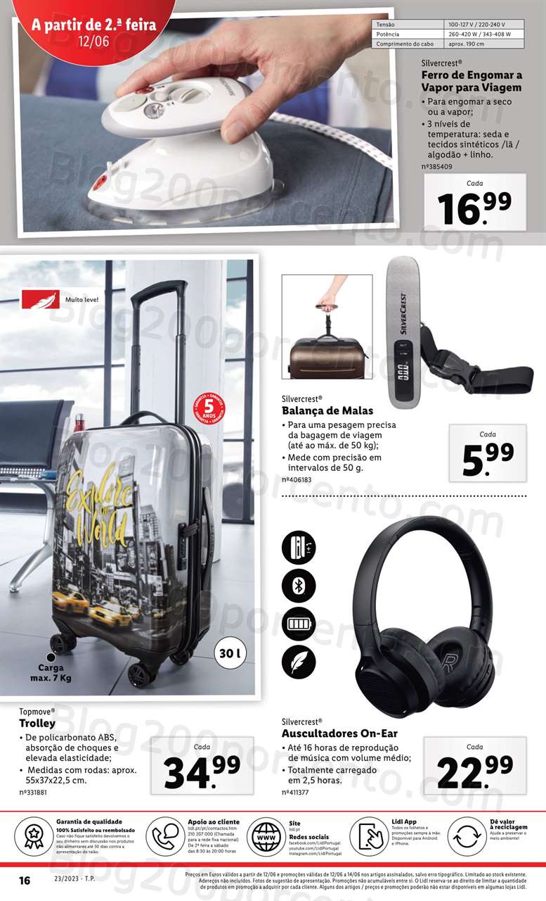 Folheto LIDL Bazar Promo&ccedil;&otilde;es de 8 a 14 junho