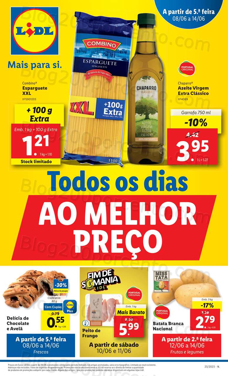 Folheto LIDL Promo&ccedil;&otilde;es de 8 a 14 junho