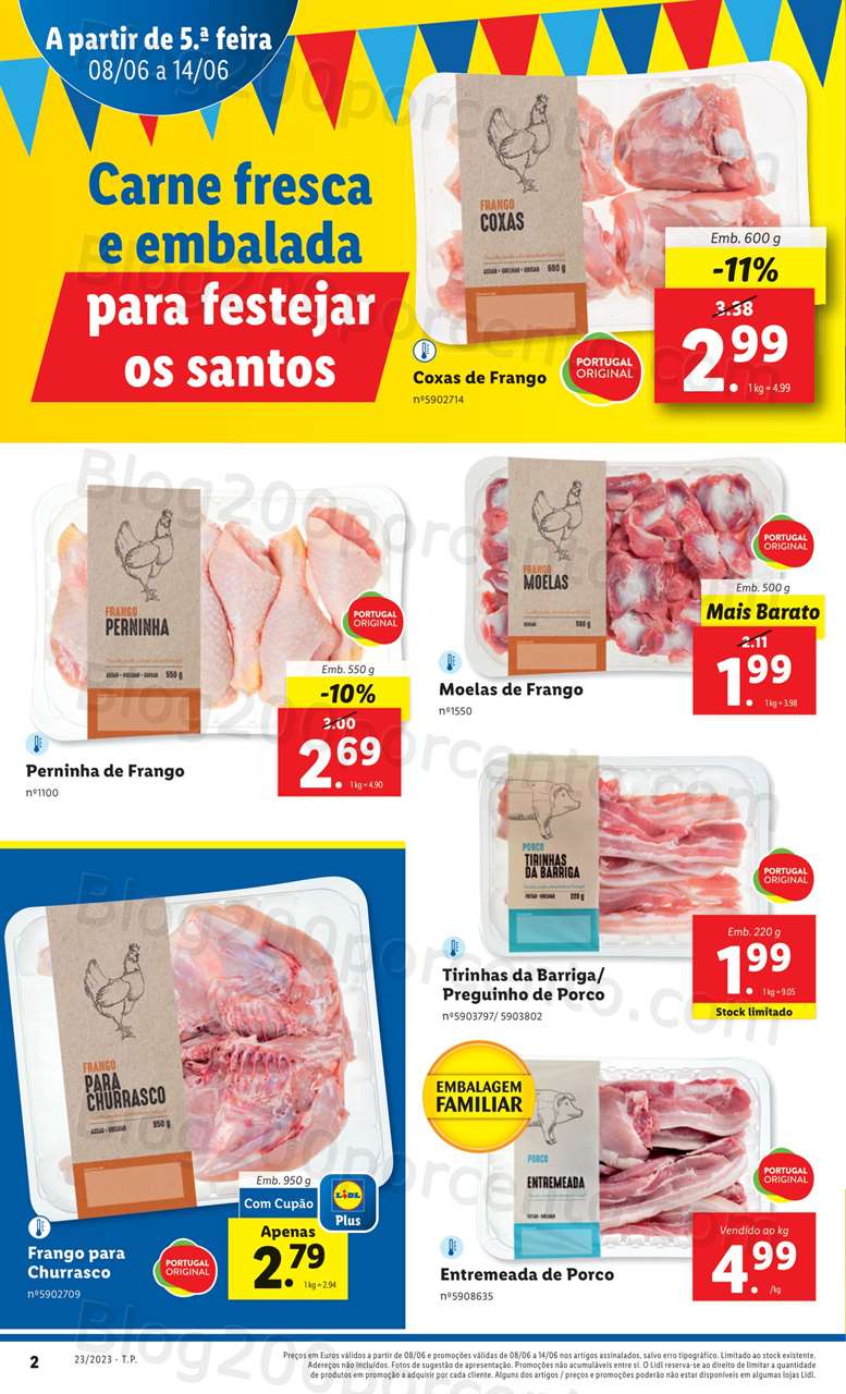 Folheto LIDL Promo&ccedil;&otilde;es de 8 a 14 junho
