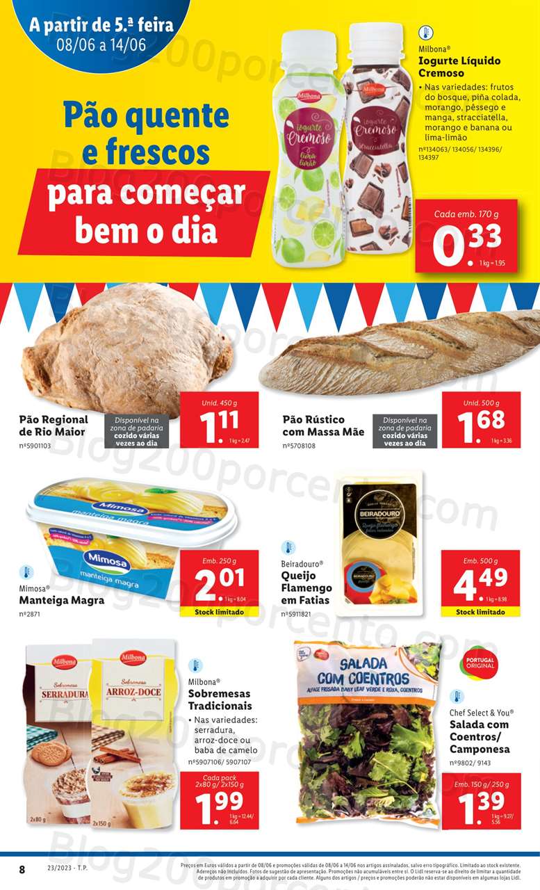 Folheto LIDL Promo&ccedil;&otilde;es de 8 a 14 junho